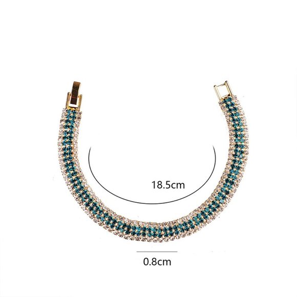 Sale!Elegant bracelet with crystals - Picture 8 of 8